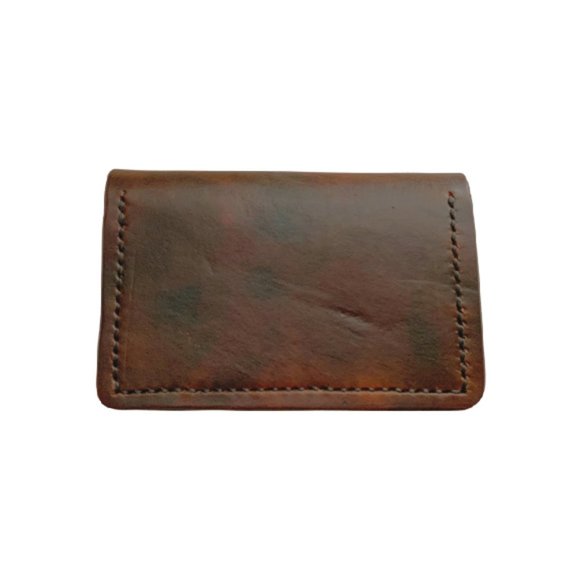 Dark Brown Card Holder or Wallet - Picture 1 of 4